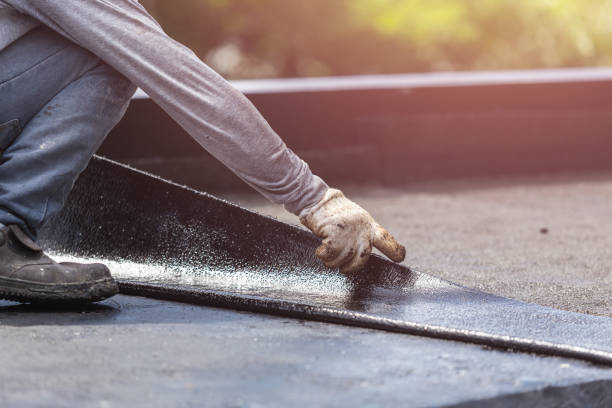 Professional Interior Drainage System technician working in Arcadia, OH